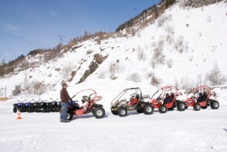  Pbaños en buggy por Tignes 